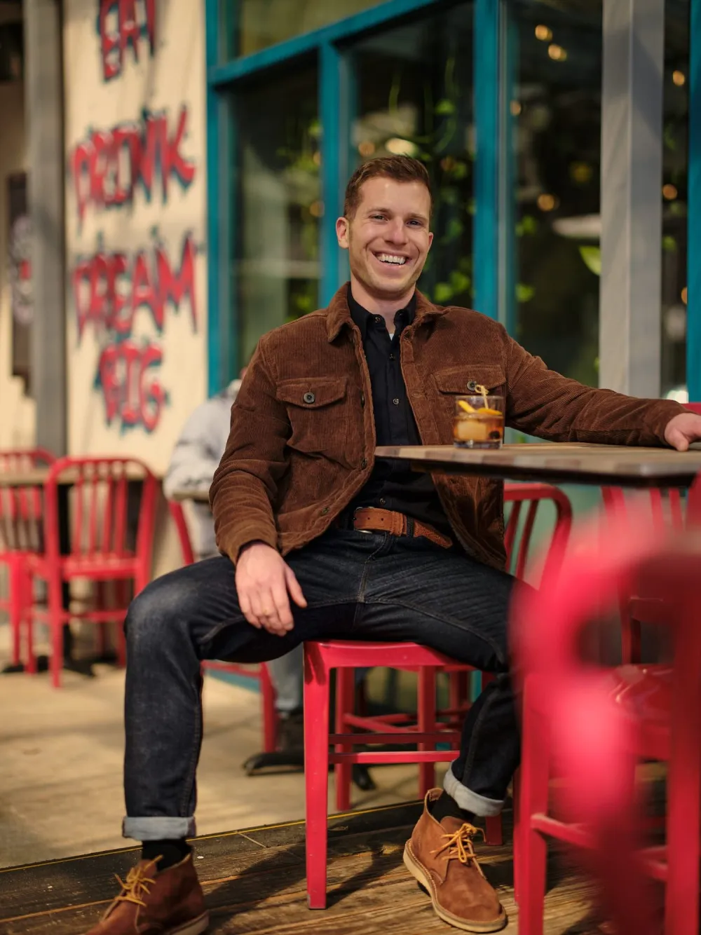 Dating profile photo from an Austin online dating photography session by Eli Samuel