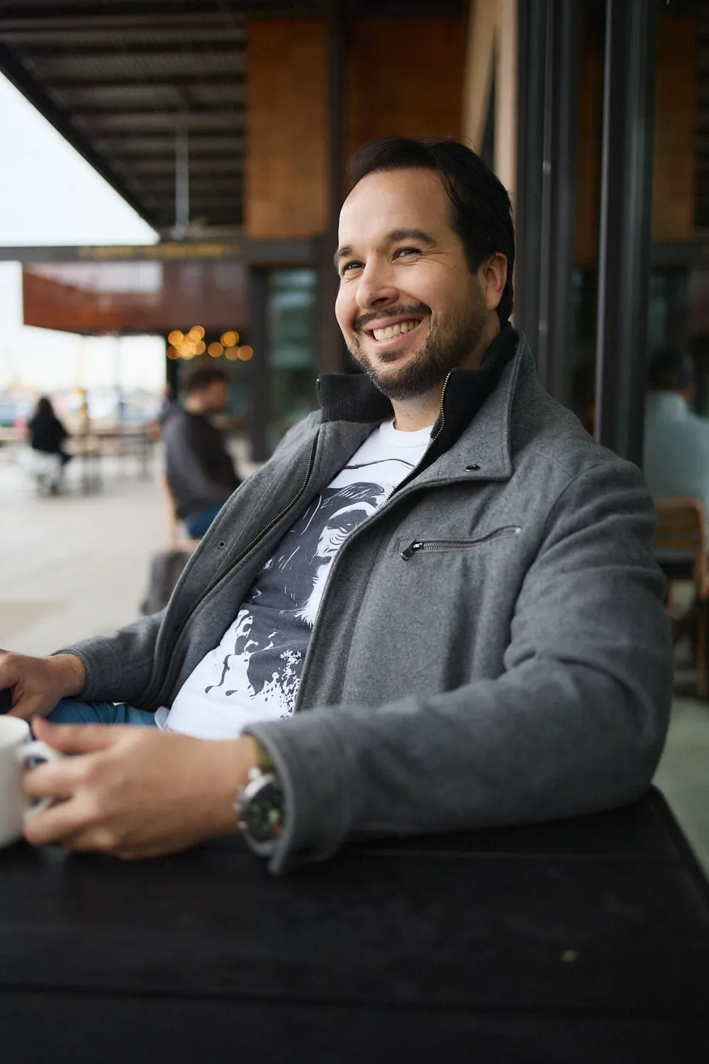 Dating profile photo from an Austin online dating photography session by Eli Samuel