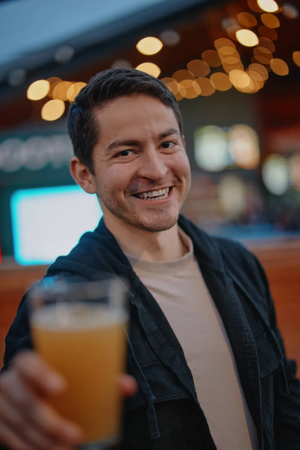 Dating profile photo from an Austin online dating photography session by Eli Samuel