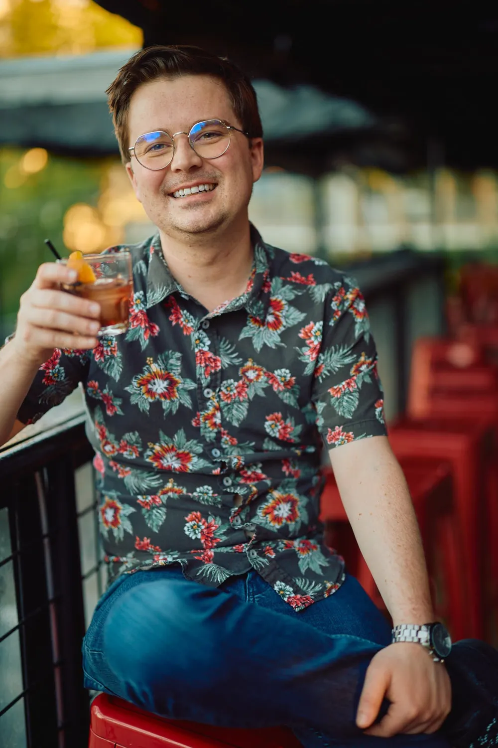 Dating profile photo from an Austin online dating photography session by Eli Samuel
